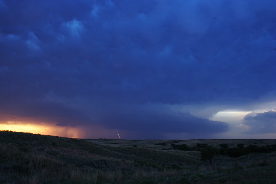 sunset sunset_pictures : N of Woodward, Oklahoma, USA   25 May 2006