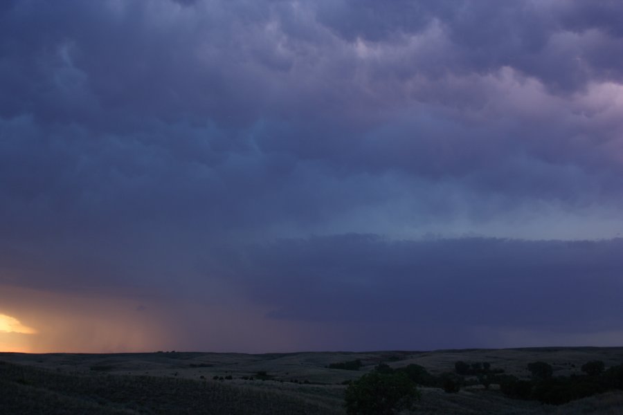 sunset sunset_pictures : N of Woodward, Oklahoma, USA   25 May 2006