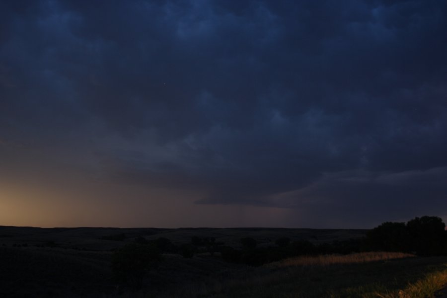 cumulonimbus thunderstorm_base : N of Woodward, Oklahoma, USA   25 May 2006