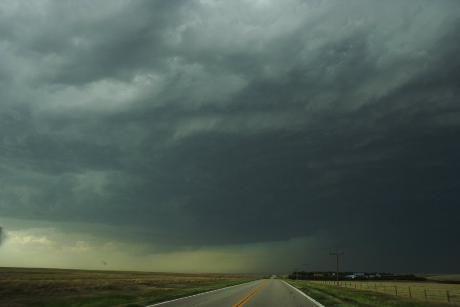 raincascade precipitation_cascade : SW of Hoxie, Kansas, USA   26 May 2006