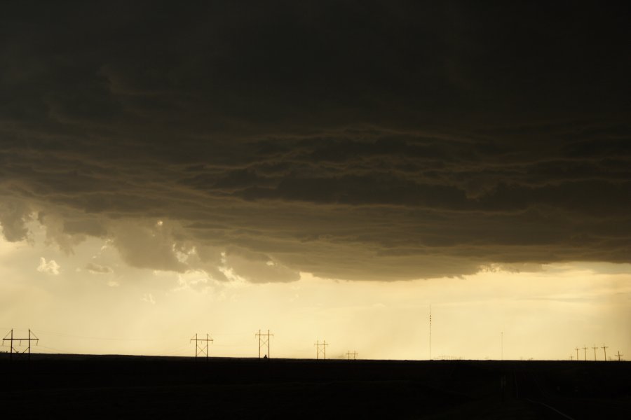 cumulonimbus supercell_thunderstorm : SW of Hoxie, Kansas, USA   26 May 2006