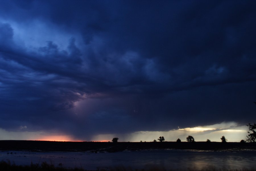 sunset sunset_pictures : near Hoxie, Kansas, USA   26 May 2006