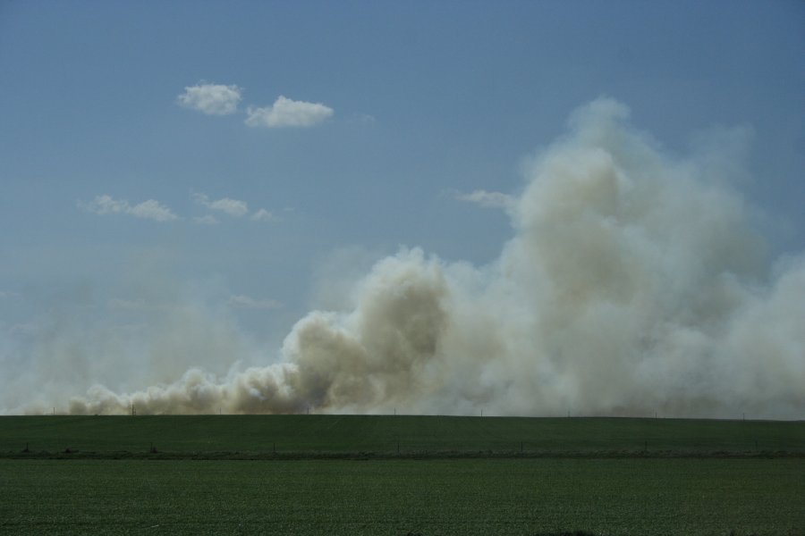 bushfire wild_fire : Gettysburg, South Dakota, USA   27 May 2006