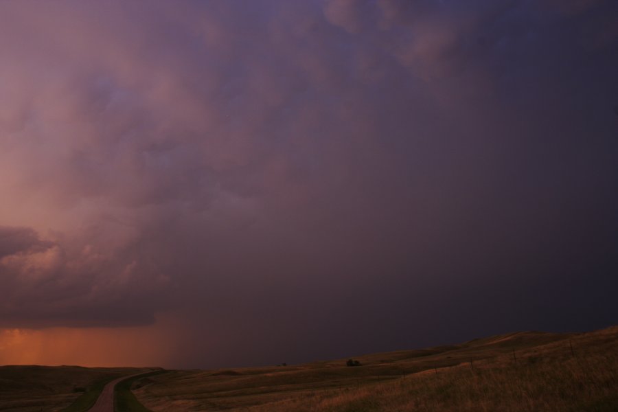 sunset sunset_pictures : S of Bismark, North Dakota, USA   27 May 2006