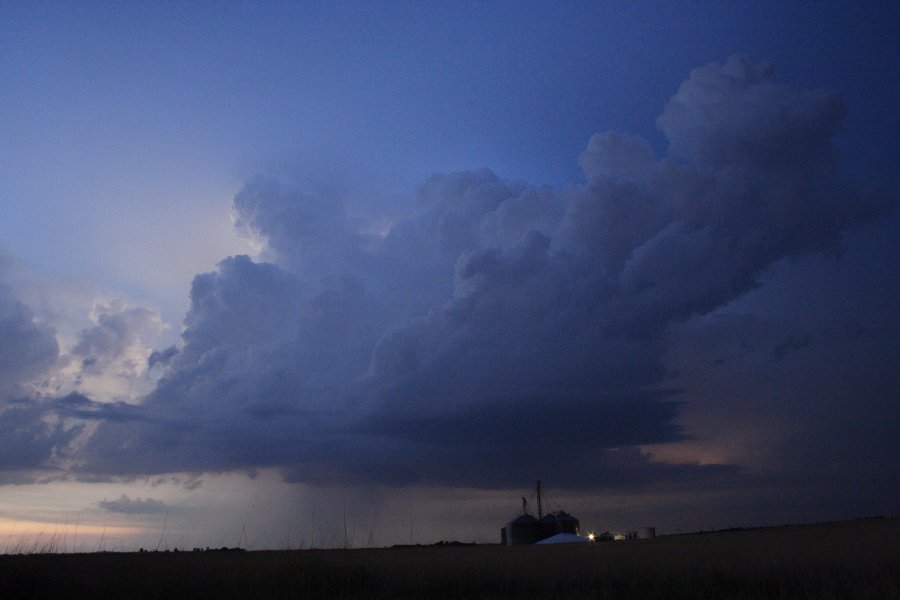 sunset sunset_pictures : SE of Kinsley, Kansas, USA   29 May 2006