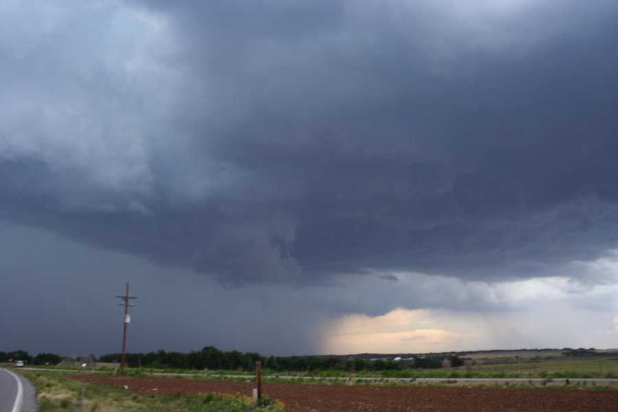 raincascade precipitation_cascade : N of Sayre, Oklahoma, USA   30 May 2006