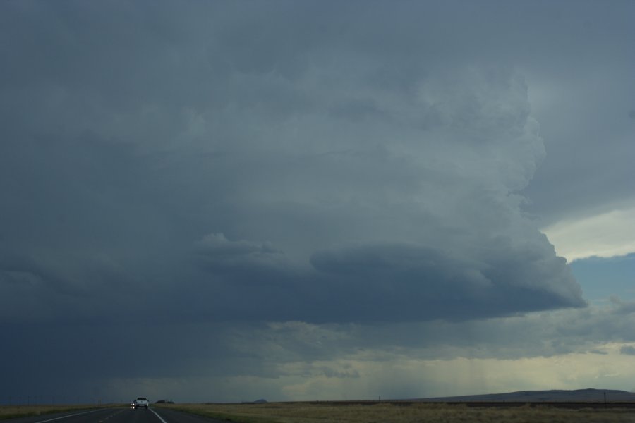 cumulonimbus thunderstorm_base : W of Clayton, Colorado, USA   2 June 2006