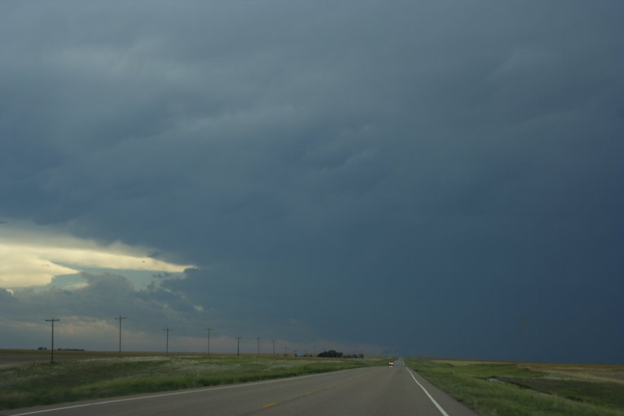 cumulonimbus supercell_thunderstorm : SW fo Wray, Colorado, USA   5 June 2006