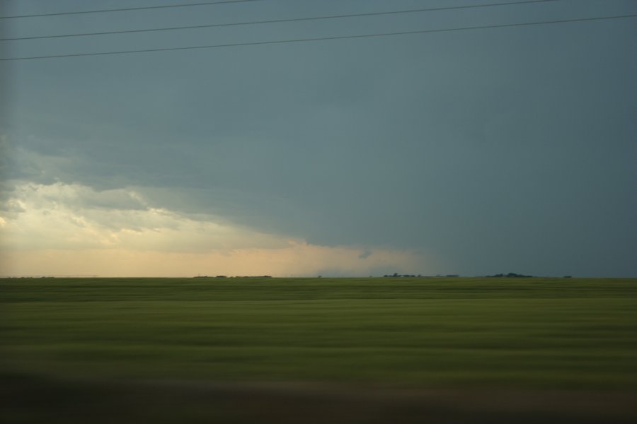 wallcloud thunderstorm_wall_cloud : SW fo Wray, Colorado, USA   5 June 2006