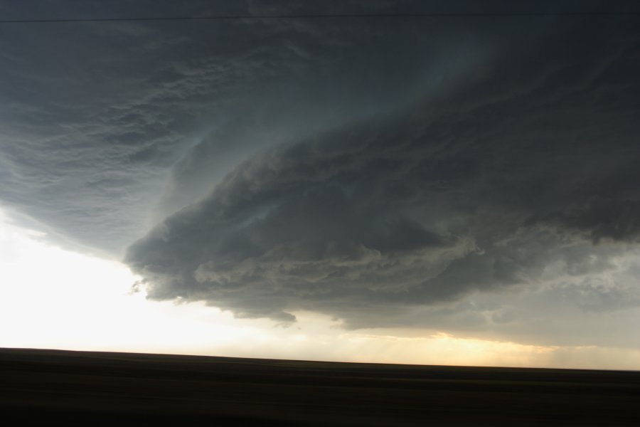 shelfcloud shelf_cloud : SW of Burlington, NSW   5 June 2006