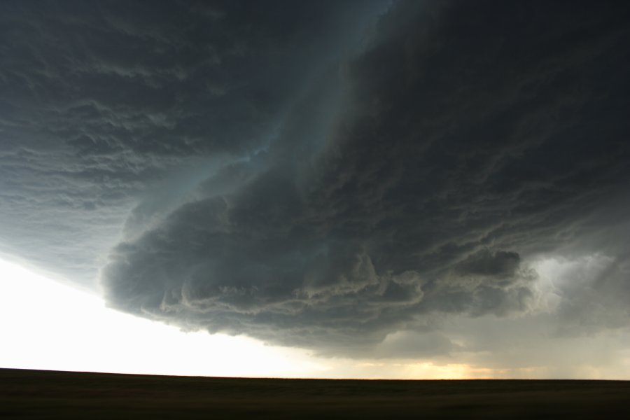 shelfcloud shelf_cloud : SW of Burlington, NSW   5 June 2006