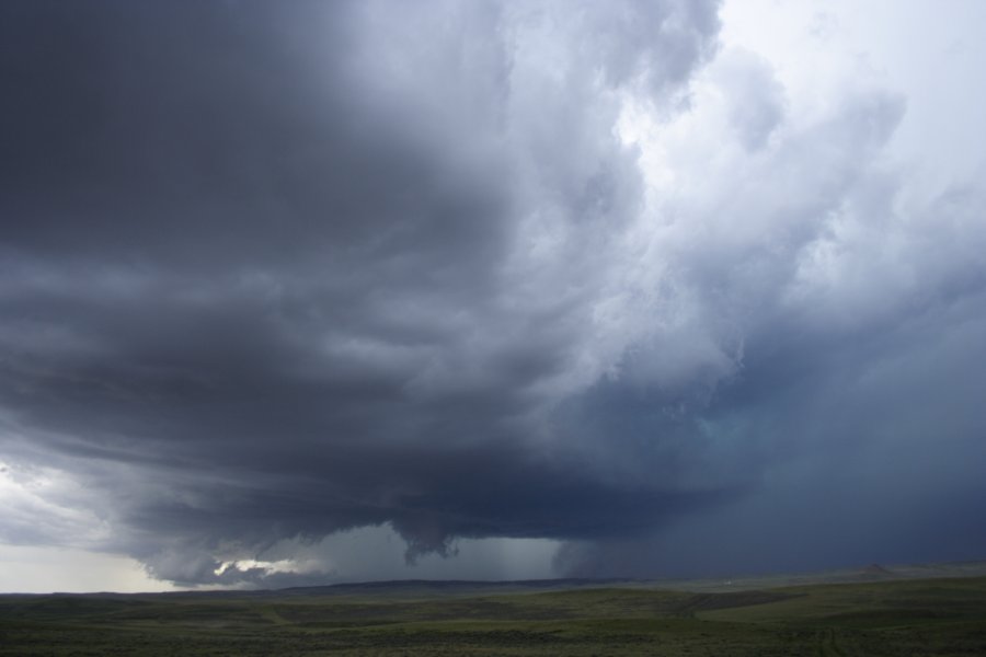 raincascade precipitation_cascade : NW of Newcastle, Wyoming, USA   9 June 2006