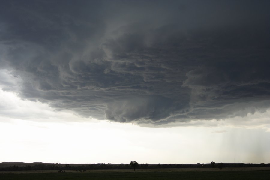 cumulonimbus supercell_thunderstorm : Scottsbluff, Nebraska, USA   10 June 2006