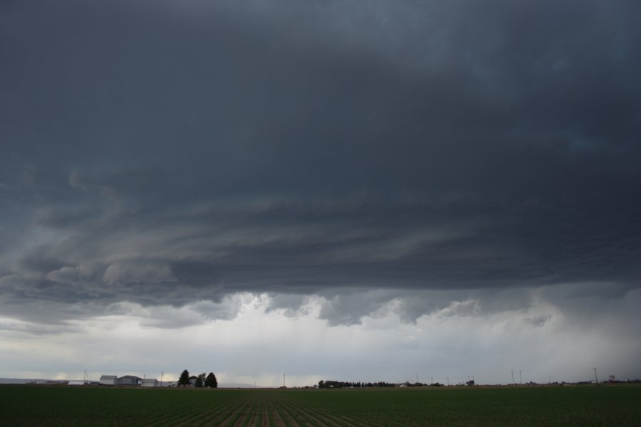 cumulonimbus supercell_thunderstorm : Scottsbluff, Nebraska, USA   10 June 2006