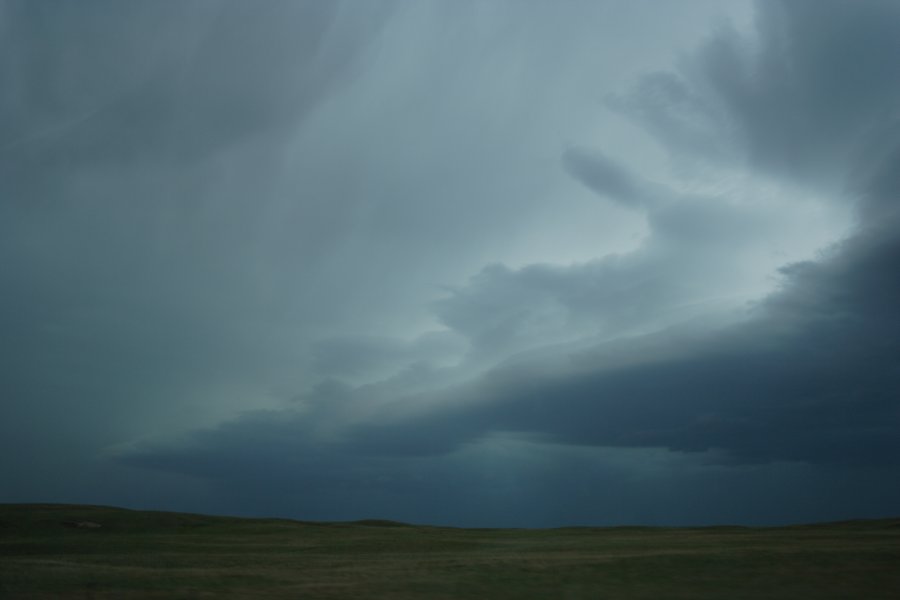 shelfcloud shelf_cloud : N of Authur, Nebraska, USA   10 June 2006