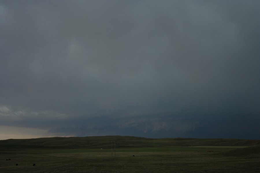 shelfcloud shelf_cloud : N of Authur, Nebraska, USA   10 June 2006