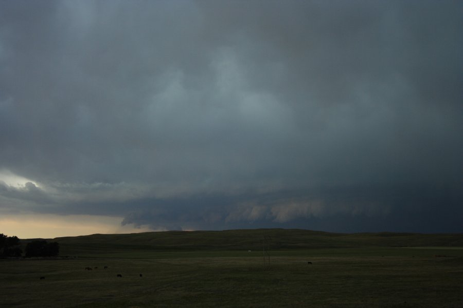 cumulonimbus supercell_thunderstorm : N of Authur, Nebraska, USA   10 June 2006