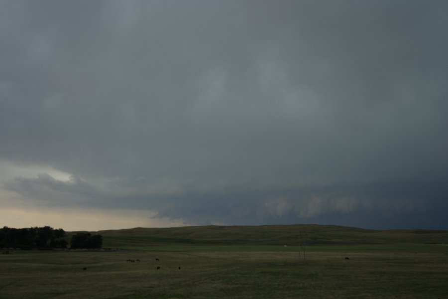 cumulonimbus supercell_thunderstorm : N of Authur, Nebraska, USA   10 June 2006