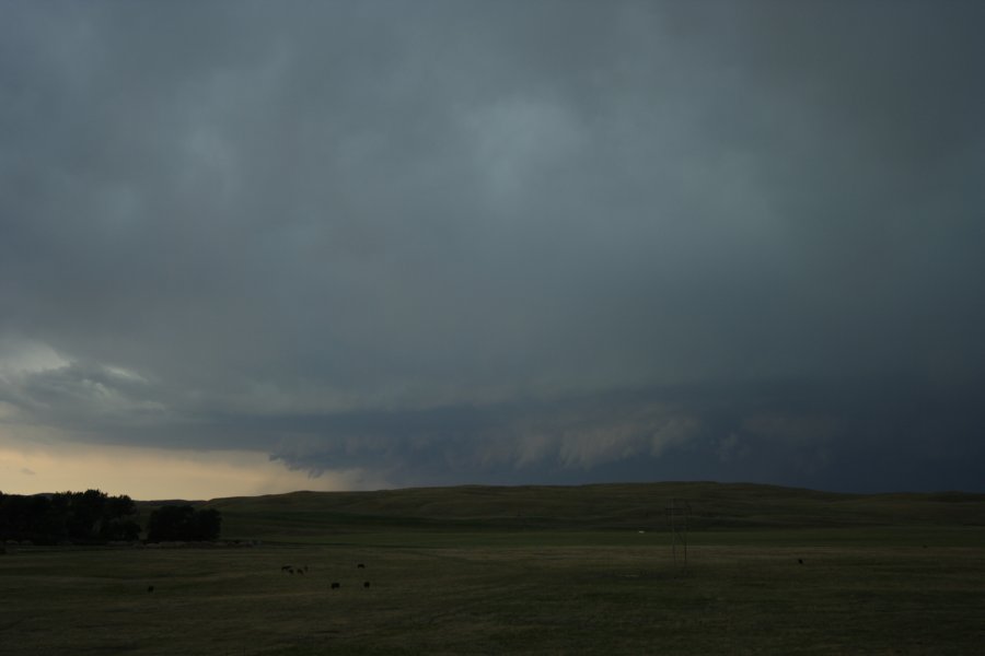 cumulonimbus supercell_thunderstorm : N of Authur, Nebraska, USA   10 June 2006