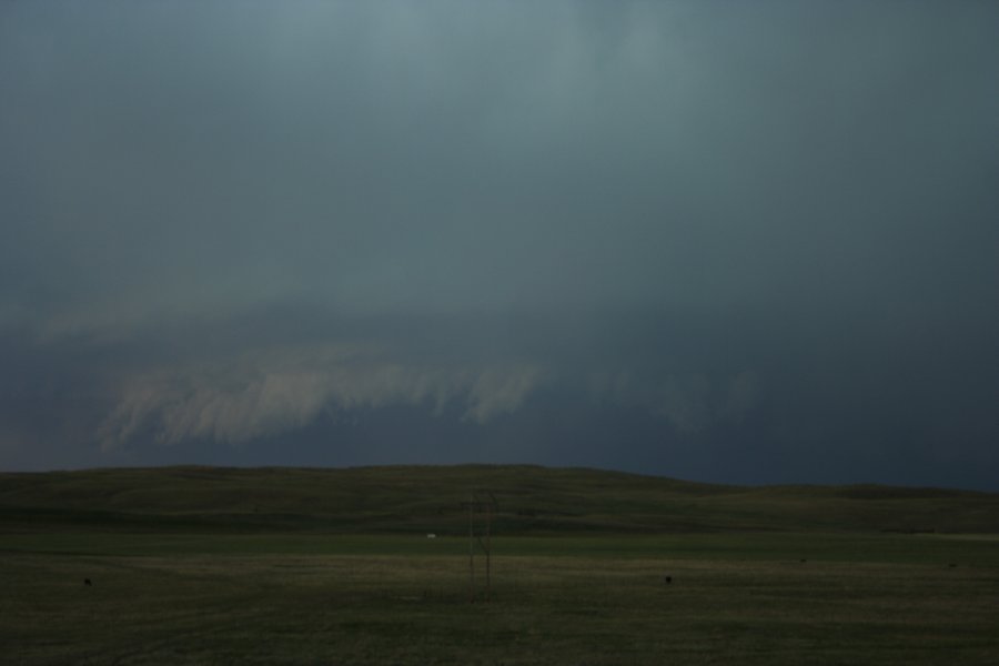 shelfcloud shelf_cloud : N of Authur, Nebraska, USA   10 June 2006