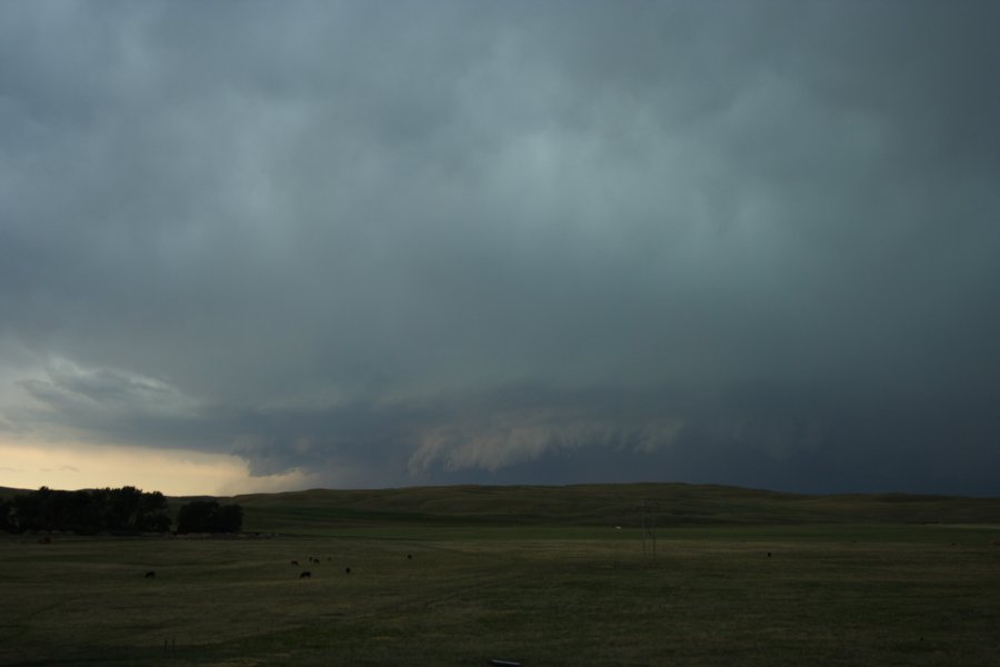 cumulonimbus supercell_thunderstorm : N of Authur, Nebraska, USA   10 June 2006