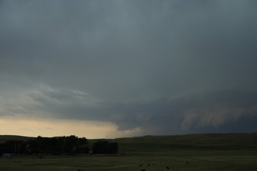 cumulonimbus supercell_thunderstorm : N of Authur, Nebraska, USA   10 June 2006