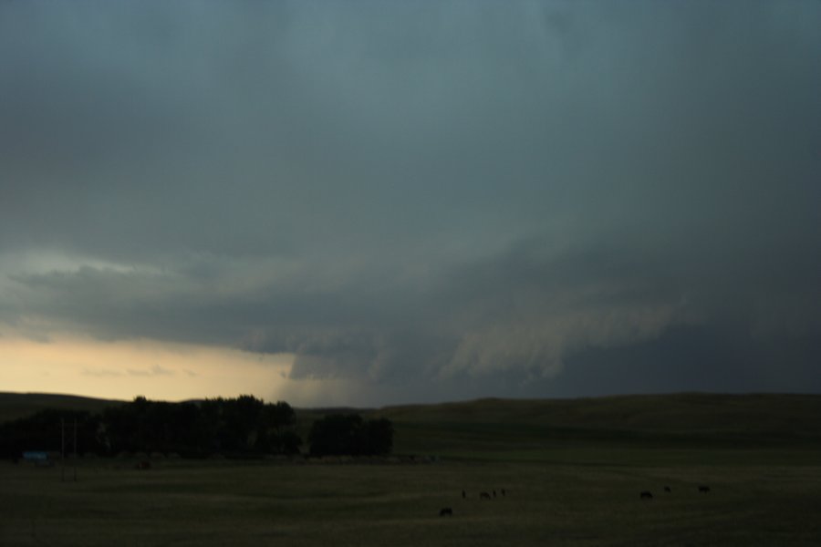 cumulonimbus supercell_thunderstorm : N of Authur, Nebraska, USA   10 June 2006