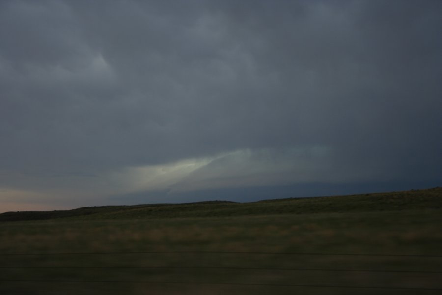 shelfcloud shelf_cloud : SE of Authur, Nebraska, USA   10 June 2006