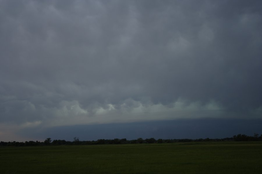 cumulonimbus thunderstorm_base : SE of Authur, Nebraska, USA   10 June 2006