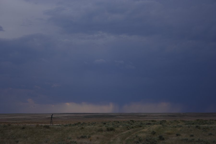 raincascade precipitation_cascade : S of Fort Morgan, Colorado, USA   11 June 2006