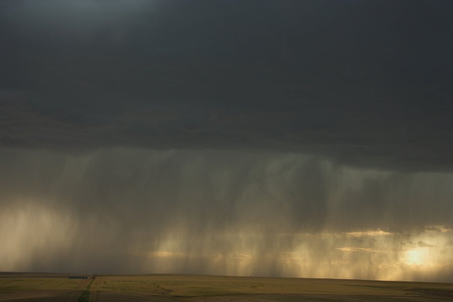 raincascade precipitation_cascade : S of Fort Morgan, Colorado, USA   11 June 2006