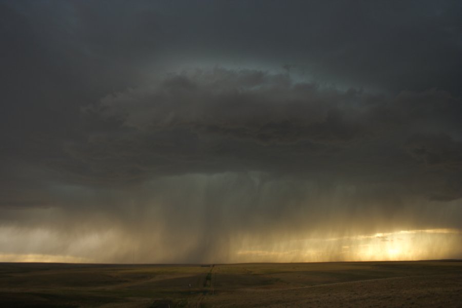 raincascade precipitation_cascade : S of Fort Morgan, Colorado, USA   11 June 2006