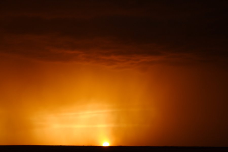 cumulonimbus thunderstorm_base : S of Fort Morgan, Colorado, USA   11 June 2006