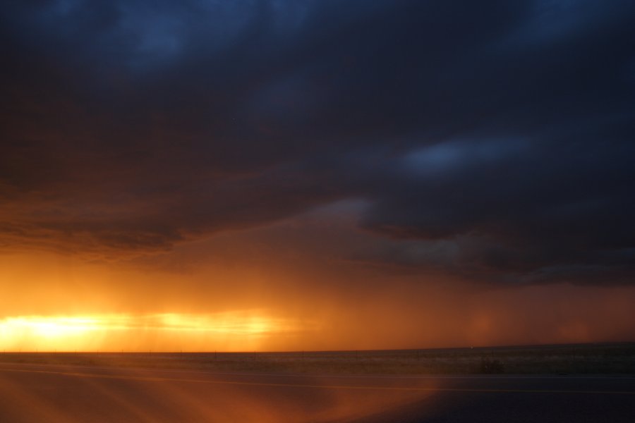 cumulonimbus thunderstorm_base : S of Fort Morgan, Colorado, USA   11 June 2006