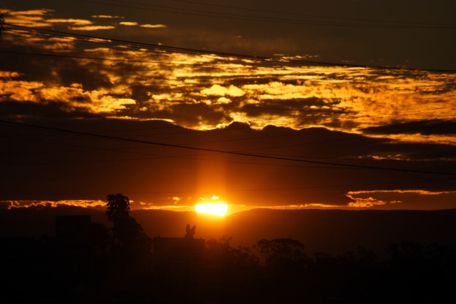 sunset sunset_pictures : Schofields, NSW   25 June 2006