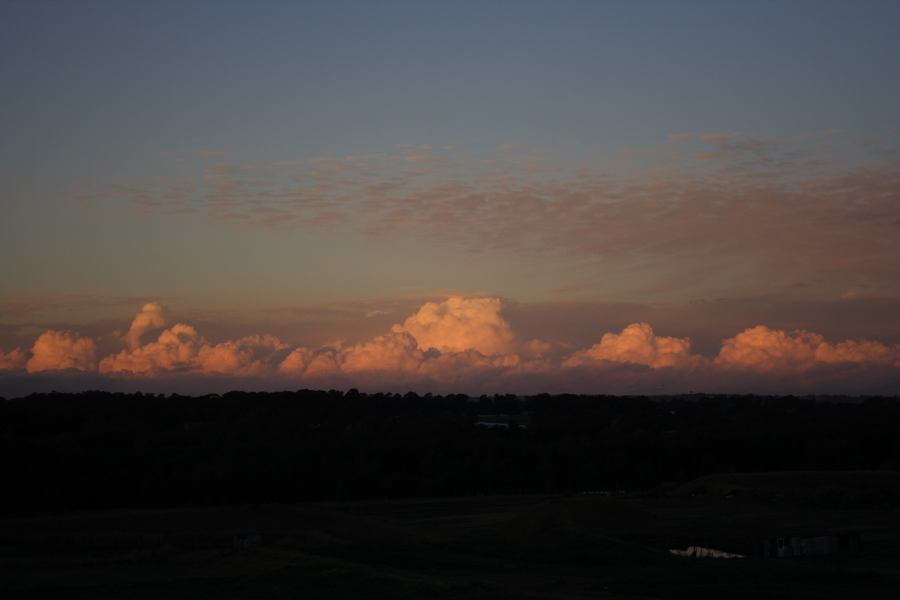 altocumulus altocumulus_cloud : Schofields, NSW   25 June 2006