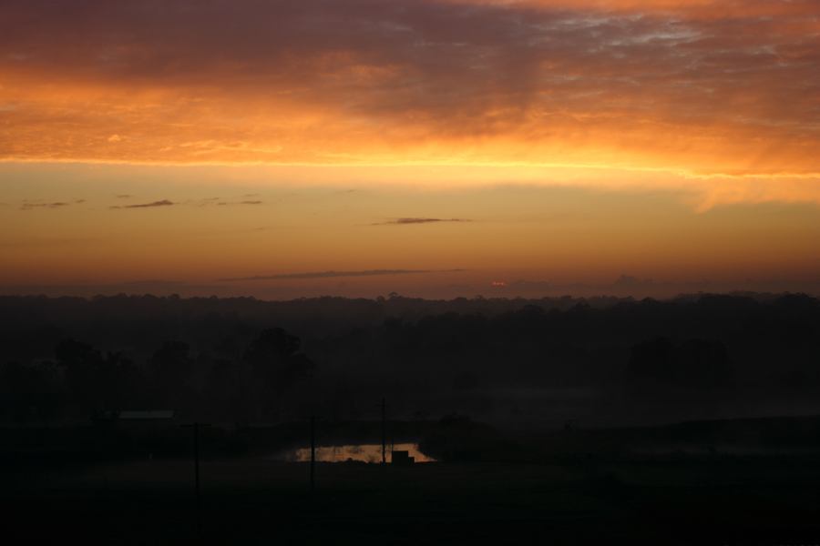 sunrise sunrise_pictures : Schofields, NSW   28 July 2006