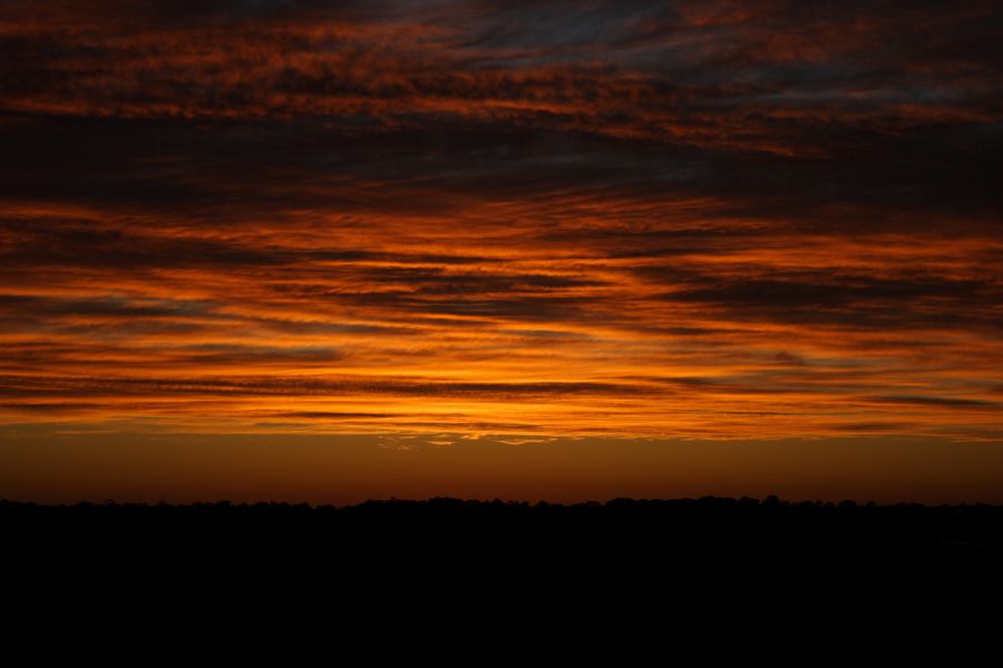 altostratus altostratus_cloud : Schofields, NSW   17 August 2006