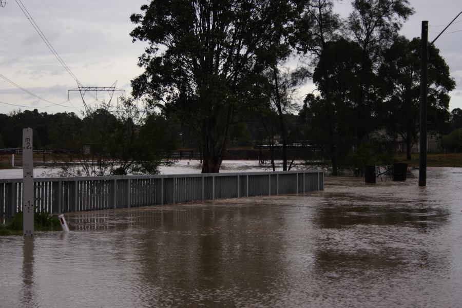 flashflooding flood_pictures : Schofields, NSW   7 September 2006