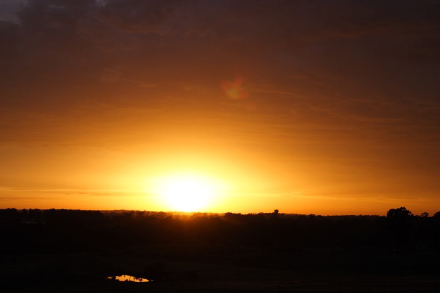 sunrise sunrise_pictures : Schofields, NSW   18 October 2006