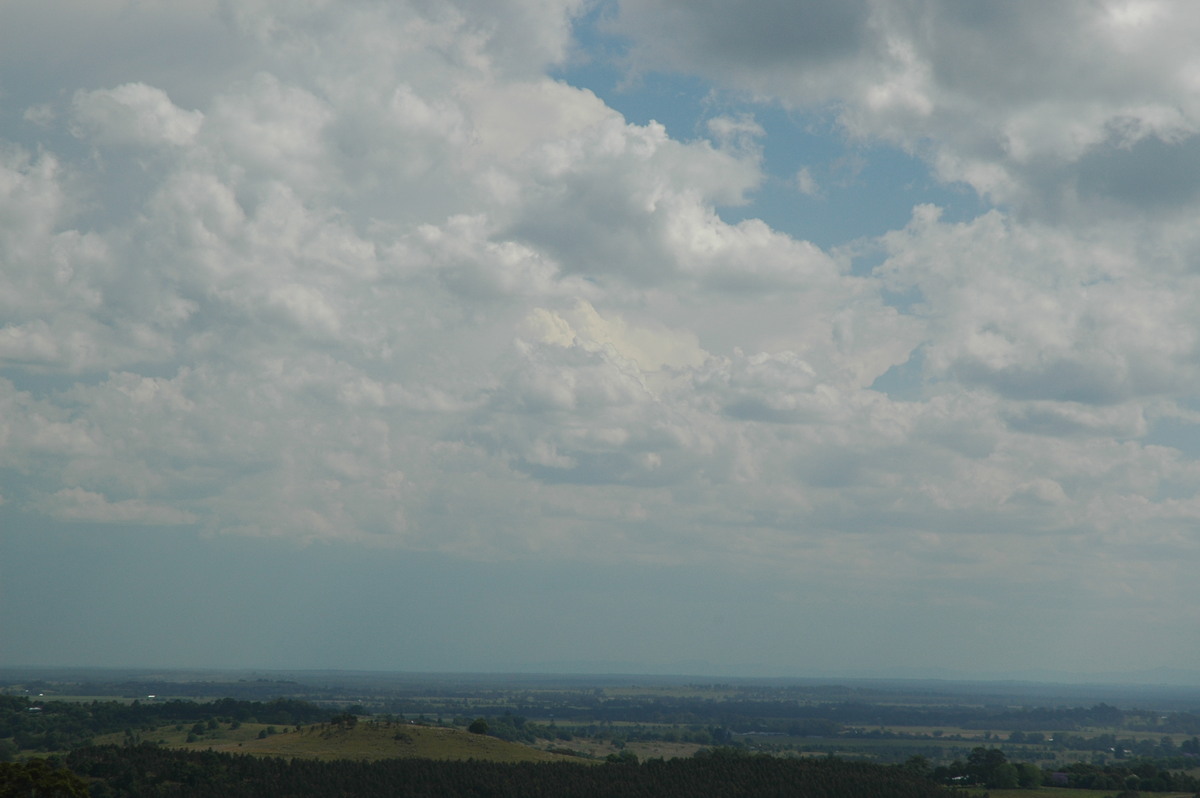 cumulus humilis : Parrots Nest, NSW   1 November 2006