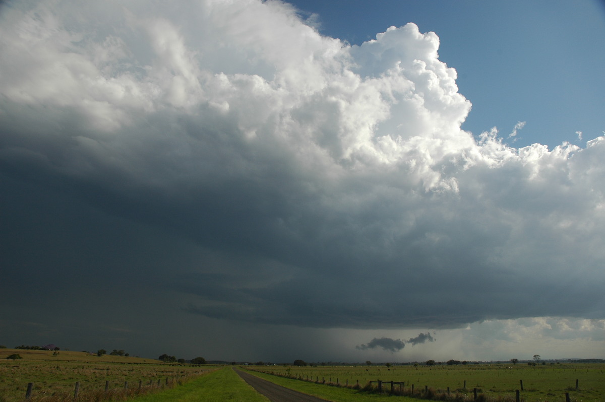 cumulonimbus thunderstorm_base : McKees Hill, NSW   1 November 2006