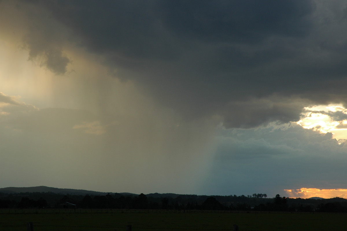 raincascade precipitation_cascade : N of Casino, NSW   1 November 2006