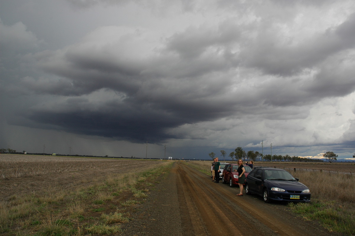 cumulonimbus thunderstorm_base : Dalby, QLD   4 November 2006