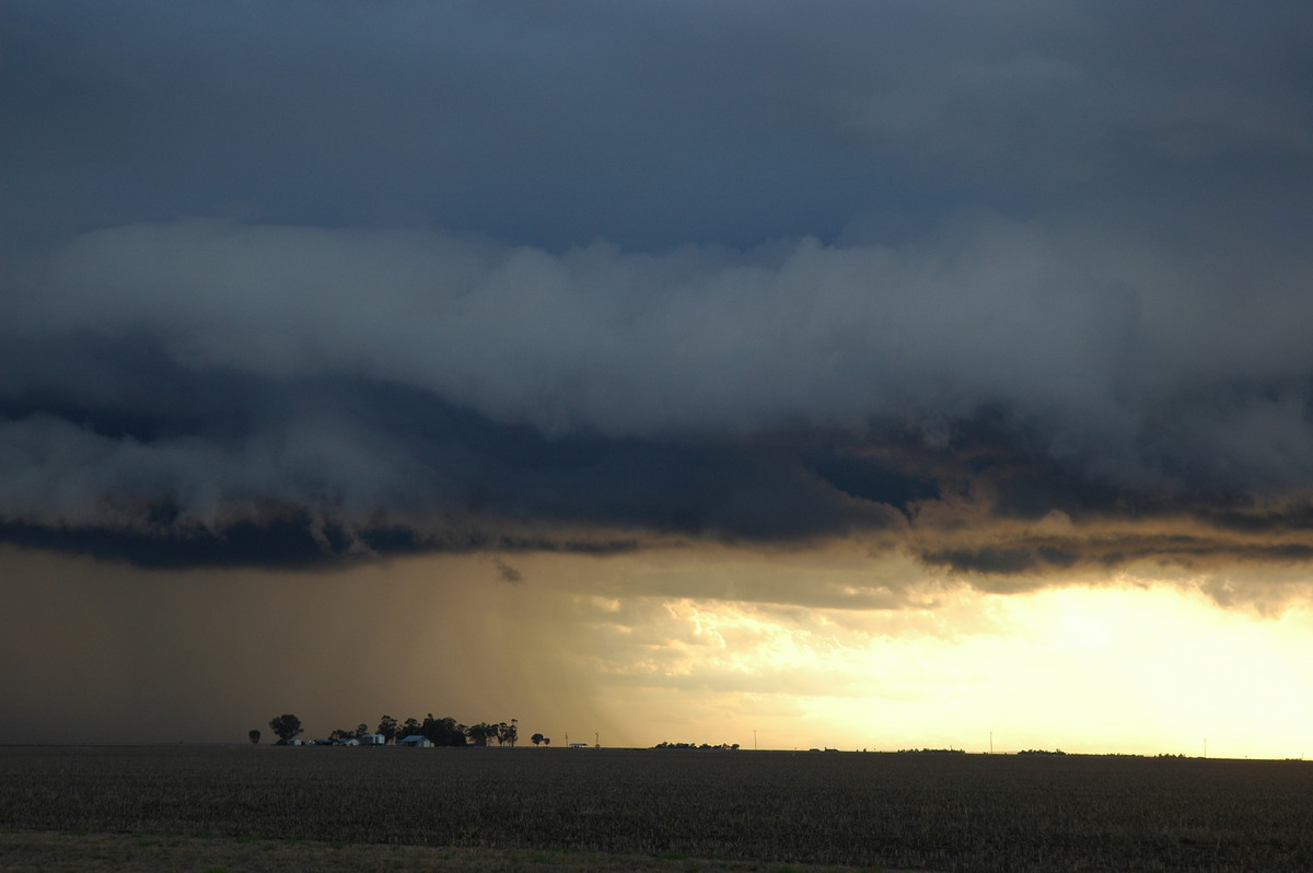 shelfcloud shelf_cloud : SE of Dalby, QLD   4 November 2006