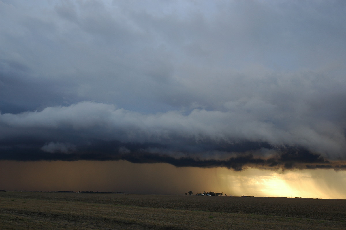 sunset sunset_pictures : SE of Dalby, QLD   4 November 2006