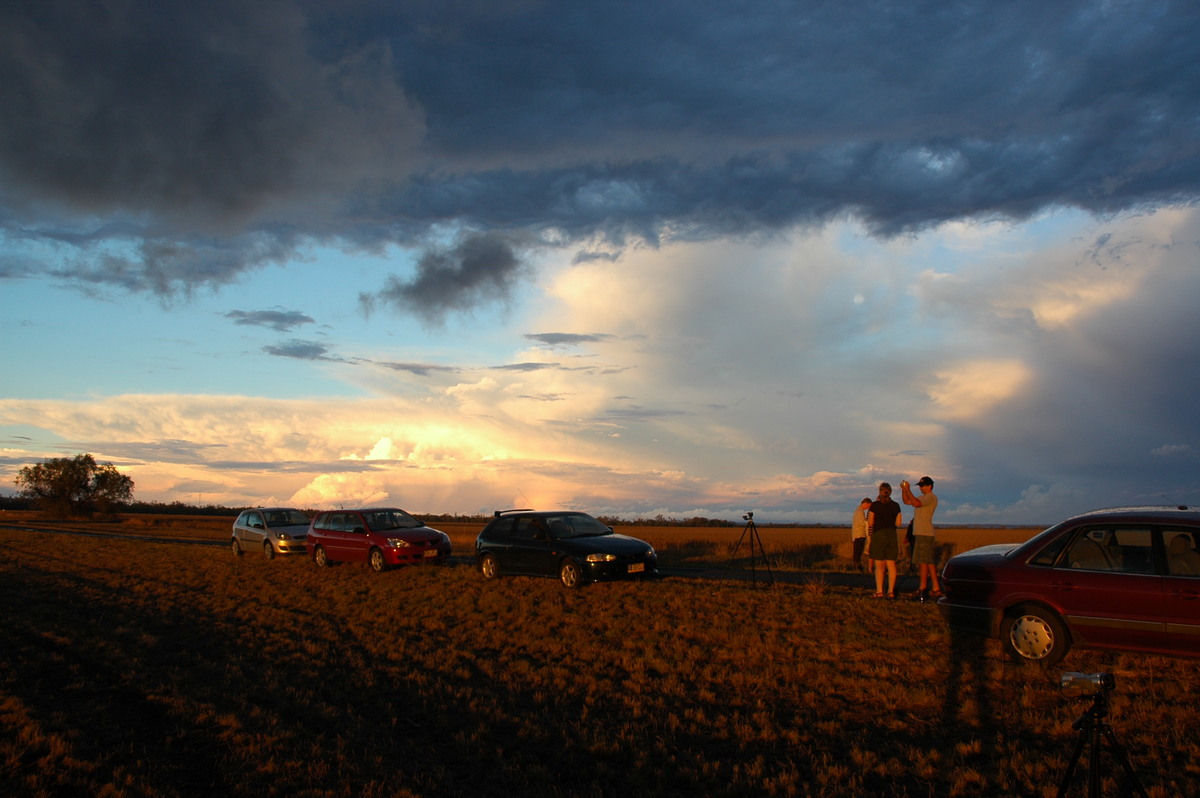 sunset sunset_pictures : SE of Dalby, QLD   4 November 2006