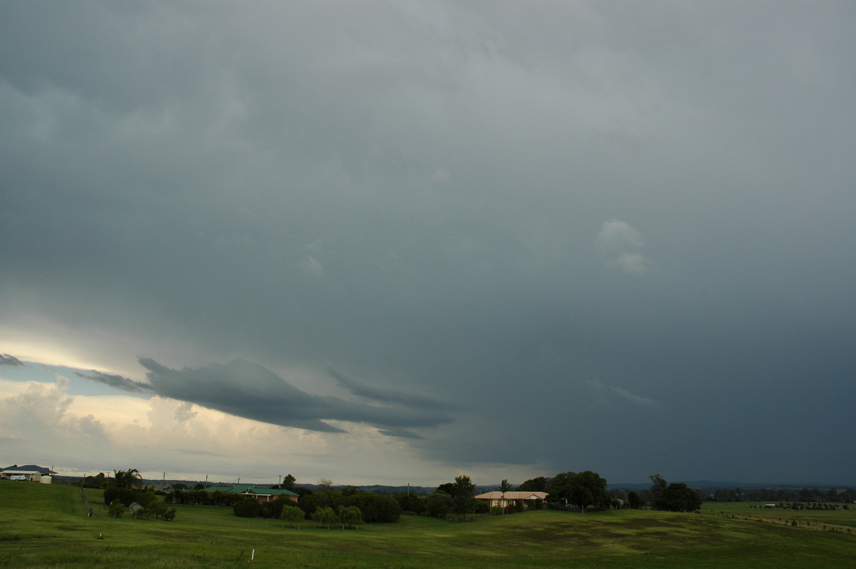 anvil thunderstorm_anvils : N of Casino, NSW   8 November 2006