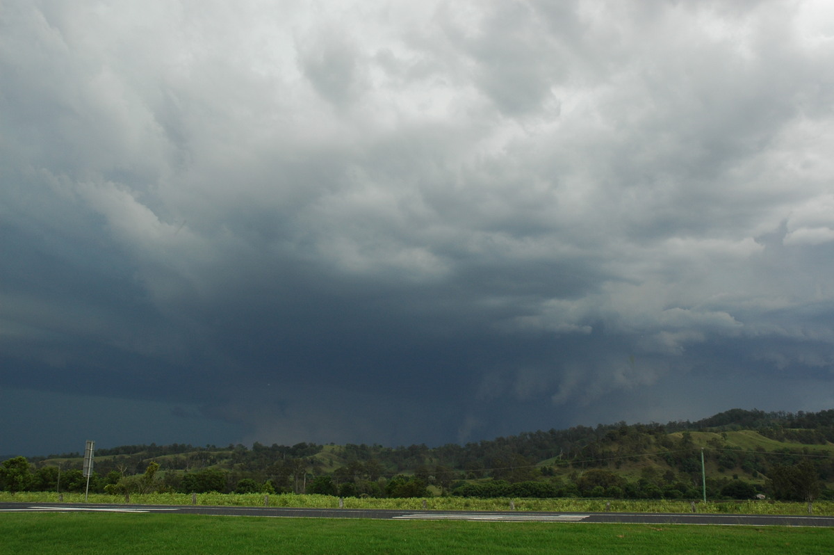 cumulonimbus thunderstorm_base : Wiangaree, NSW   8 November 2006