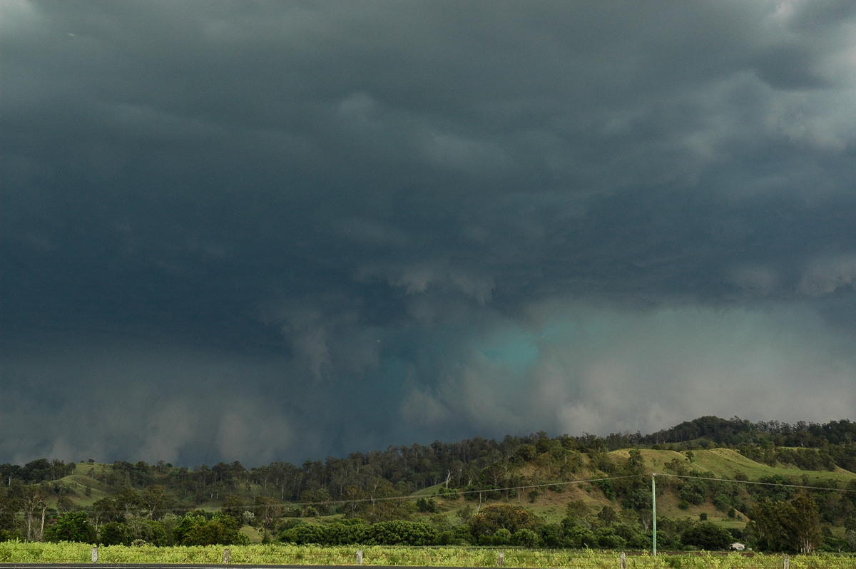 wallcloud thunderstorm_wall_cloud : Wiangaree, NSW   8 November 2006